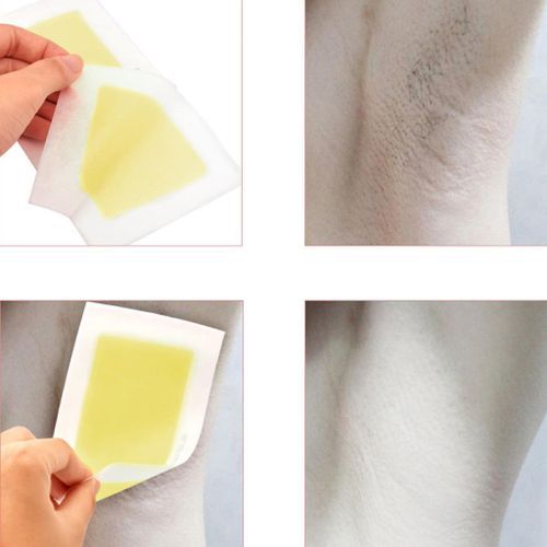 10pcs Hair Removal Paper Depilatory  Strips  Waxing Tools