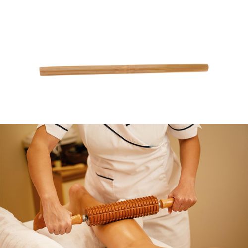 Massager Tool Bamboo  Stick For Body 42x2cm With Box