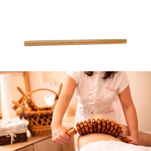 Massager Tool Bamboo  Stick For Body 42x2cm With Box