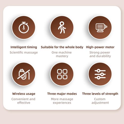 Lower Back Massager Breathable Electric Deep Tissue For