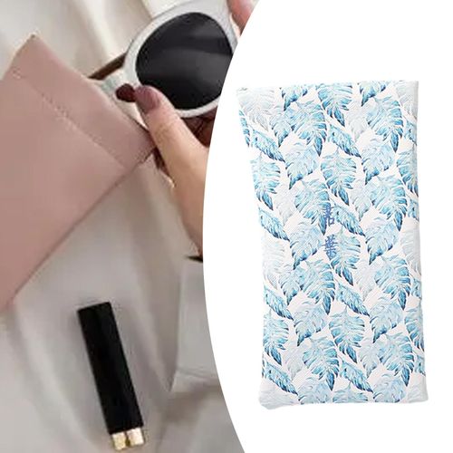 Glasses Case  Top Waterproof PU Leather Soft  C