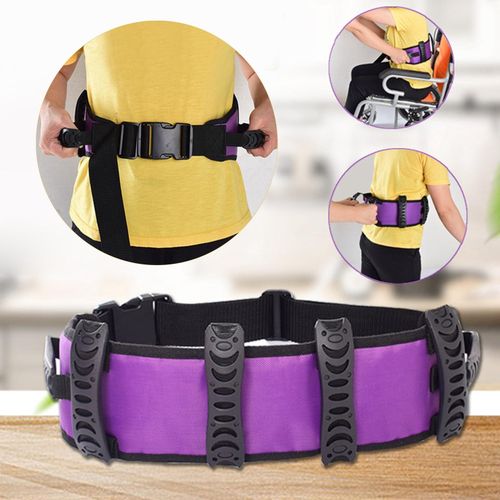Gait Belt Transfer with Multi Handles Caregiver Home Health Patient