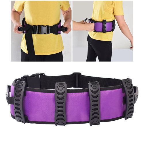Gait Belt Transfer with Multi Handles Caregiver Home Health Patient