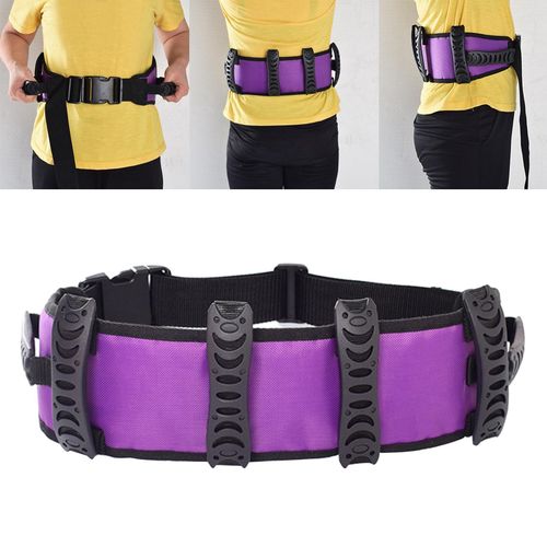 Gait Belt Transfer with Multi Handles Caregiver Home Health Patient