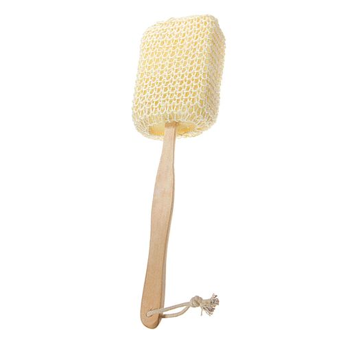 Sisal Back Scrubber Shower Bath Brush  Scrubbing
