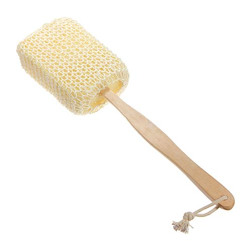 Sisal Back Scrubber Shower Bath Brush  Scrubbing