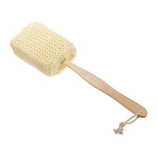 Sisal Back Scrubber Shower Bath Brush  Scrubbing