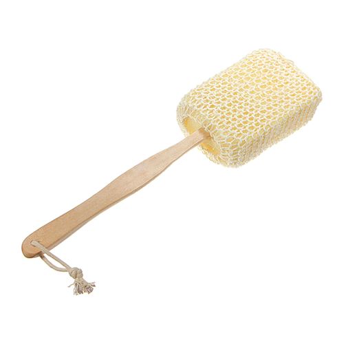 Sisal Back Scrubber Shower Bath Brush  Scrubbing