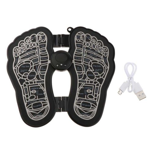 Electric Foot Massager ABS Foot Acupuncture Black USB