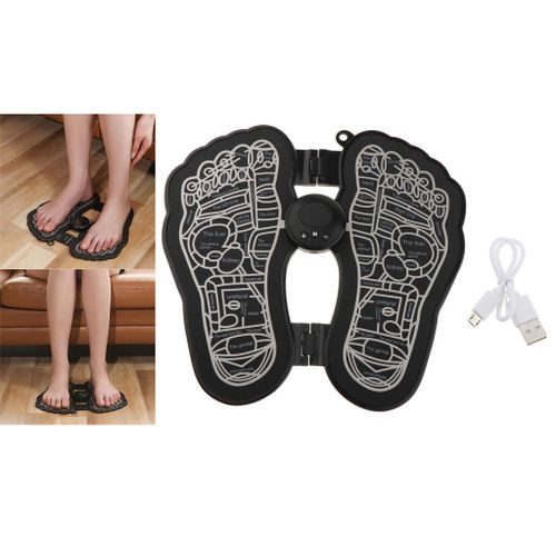 Electric Foot Massager ABS Foot Acupuncture Black USB