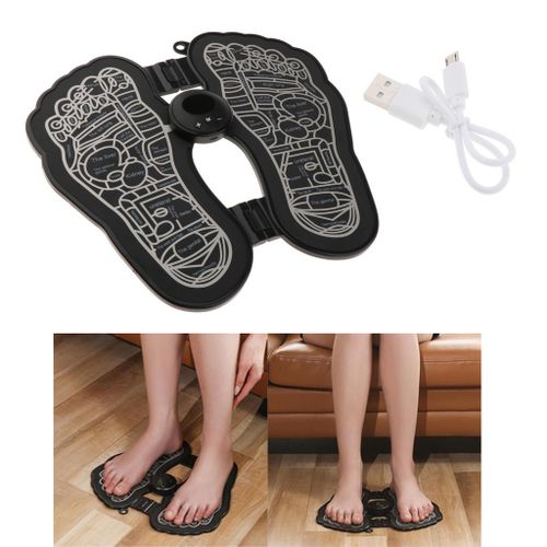 Electric Foot Massager ABS Foot Acupuncture Black USB