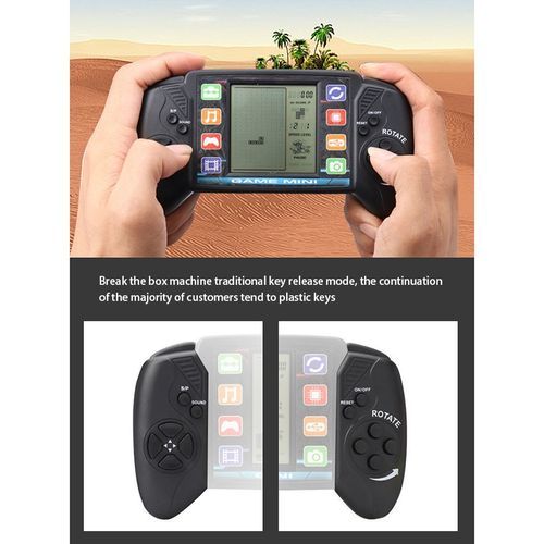 Handheld 3.5in LCD Brick Game Player With