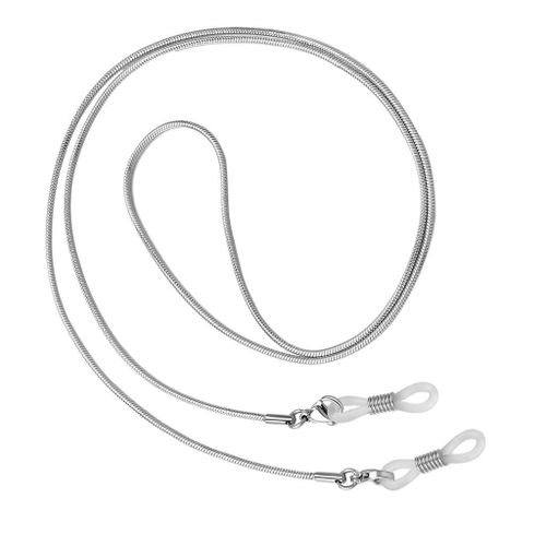 Eye Glasses String Holder - Eyeglass Holders Around Neck - Silver