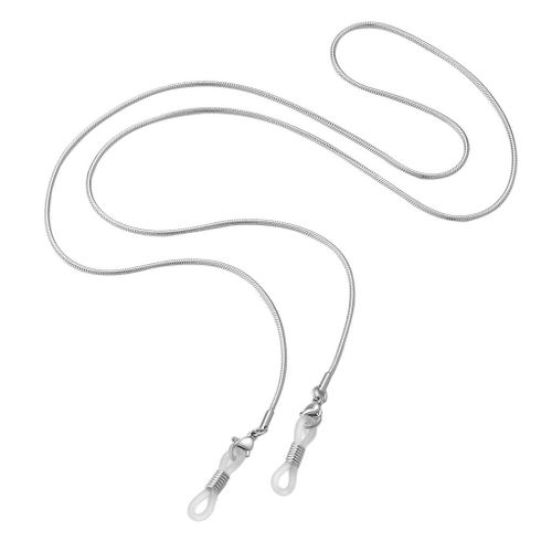 Eye Glasses String Holder - Eyeglass Holders Around Neck - Silver