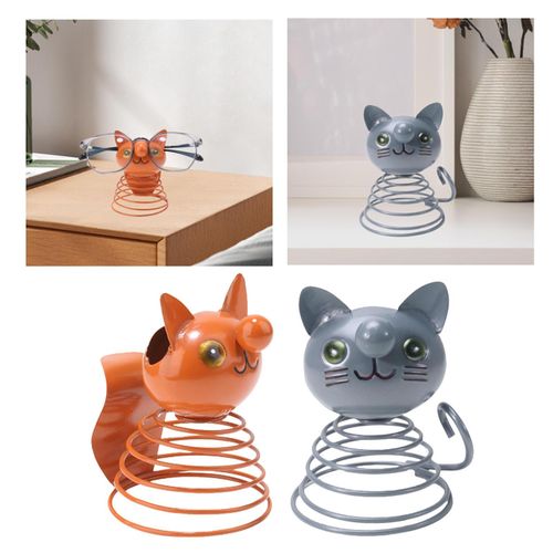 Animal Eyeglass Spectacle Holder Desk Table Orange