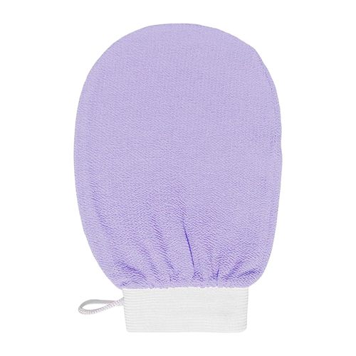 Bath glove Cleanser Gentle for Deep Cleaning Bath shower Purple