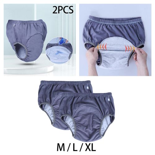 2x Adults Leakproof Incontinence Underwear For En Women M