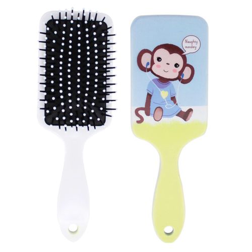 Professional Detangle Brush Hairbrush Paddle Light Green