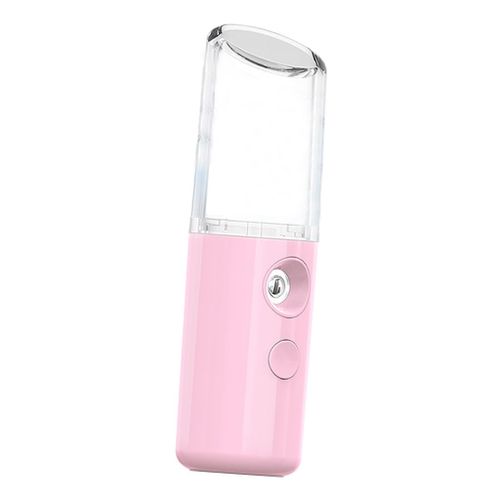 Newest Nano Face Handy Mist Sprayer Rechargeable Facial Mister Pink
