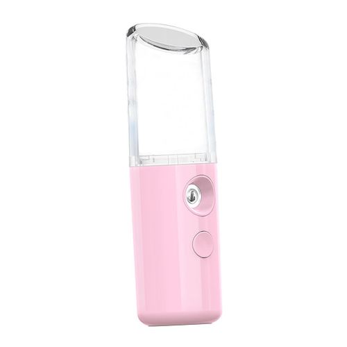 Newest Nano Face Handy Mist Sprayer Rechargeable Facial Mister Pink