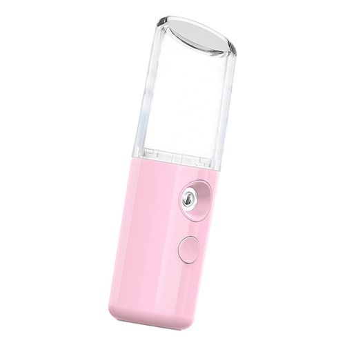 Newest Nano Face Handy Mist Sprayer Rechargeable Facial Mister Pink