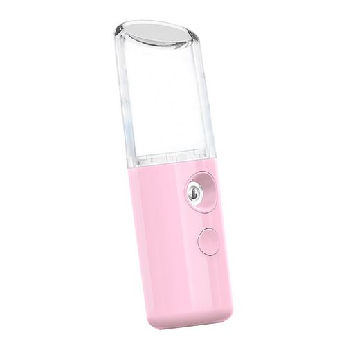 Newest Nano Face Handy Mist Sprayer Rechargeable Facial Mister Pink