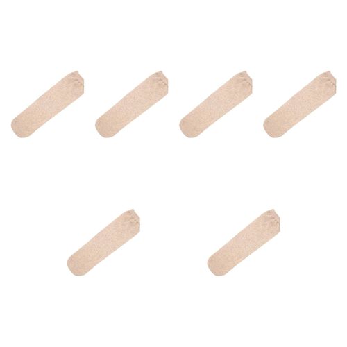 6 Pieces Prosthetic Socks Leg Arm Amputees Stretch M Brown
