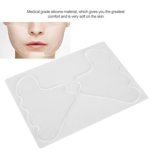 2pcs Premium Silicone Anti Aging Pad Wrinkle Prevention Patches for