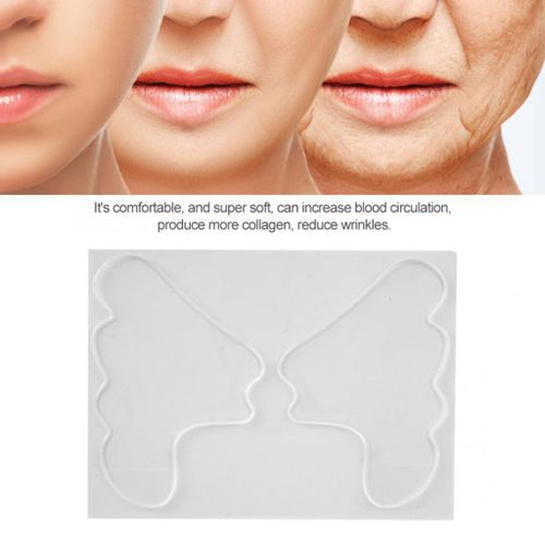 2pcs Premium Silicone Anti Aging Pad Wrinkle Prevention Patches for