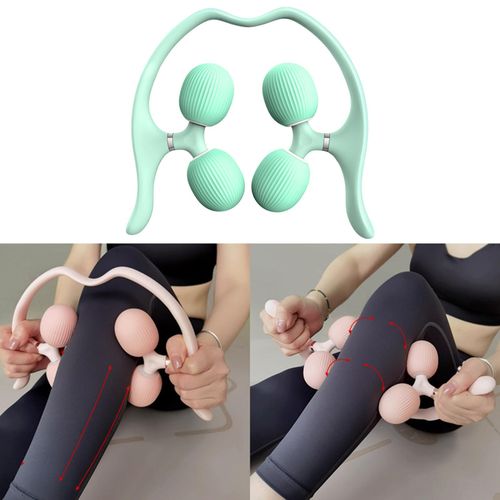 Massage Roller Muscle Relax Roller Portable Foam Roller For Legs Green
