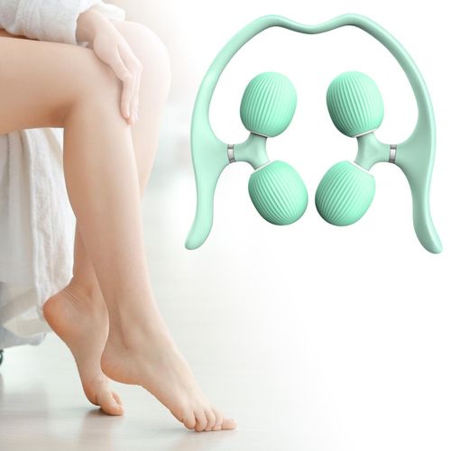 Massage Roller Muscle Relax Roller Portable Foam Roller For Legs Green