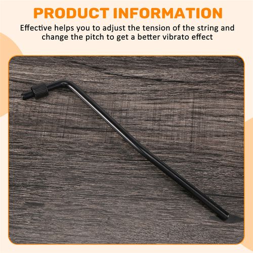 Electric Guitar Tremolo Arm Bar Black