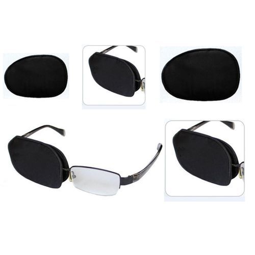 Occlusion Eye Patch For Glasses/ Specs Amblyopia   Eye Black Adult