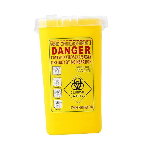 Sharps Container Bin Biohazard Disposal Box