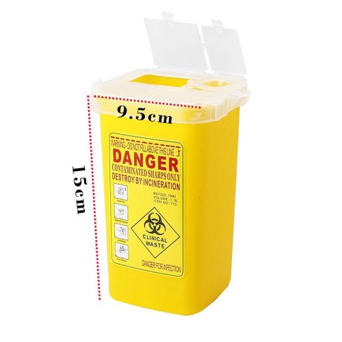 Sharps Container Bin Biohazard Disposal Box