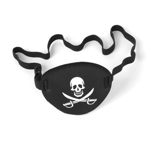 Elastic Kids/Adult Pirate Costume Accessory Eye Patch Eyepatch Fancy