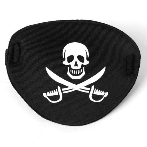 Elastic Kids/Adult Pirate Costume Accessory Eye Patch Eyepatch Fancy
