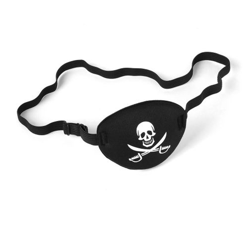 Elastic Kids/Adult Pirate Costume Accessory Eye Patch Eyepatch Fancy