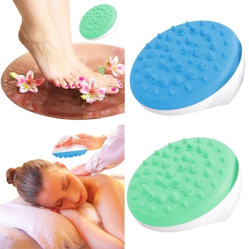 2 Beauty Treatment Massage Brush Handheld Anti-Cellulite
