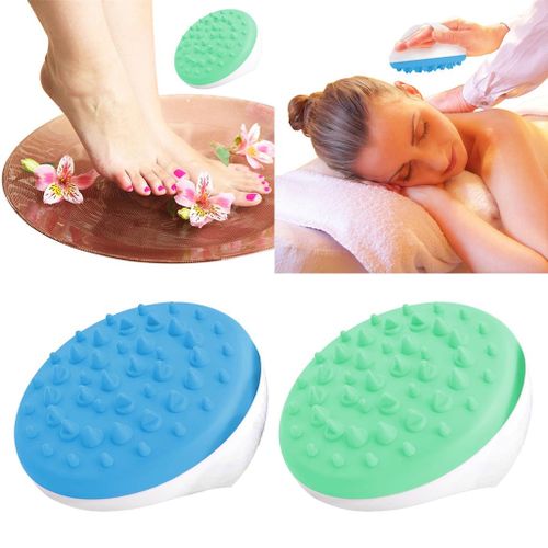 2 Beauty Treatment Massage Brush Handheld Anti-Cellulite