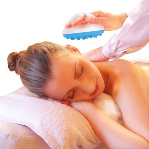 2 Beauty Treatment Massage Brush Handheld Anti-Cellulite