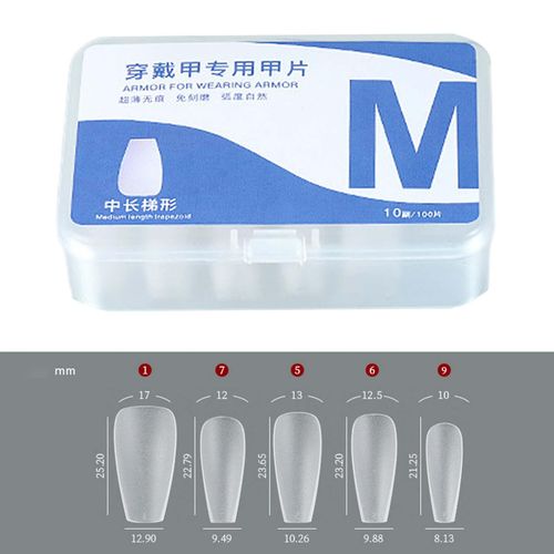 Gel  False Nails Fake Finger  M