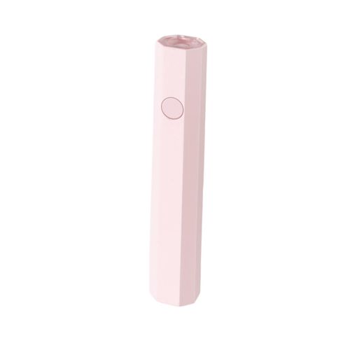 Mini Nails Dryer Lamp Quick Dry Gel Nails Polygonal Pink