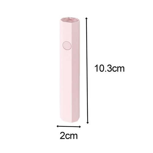 Mini Nails Dryer Lamp Quick Dry Gel Nails Polygonal Pink