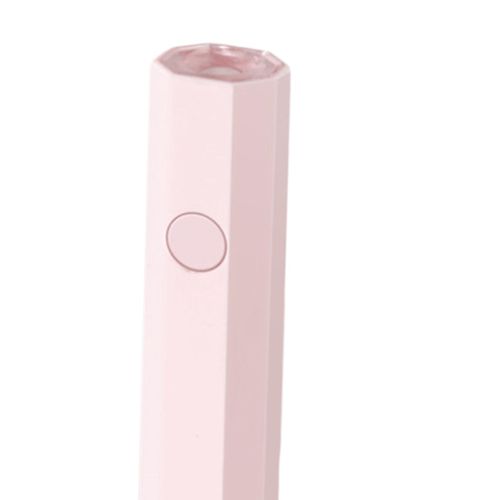 Mini Nails Dryer Lamp Quick Dry Gel Nails Polygonal Pink