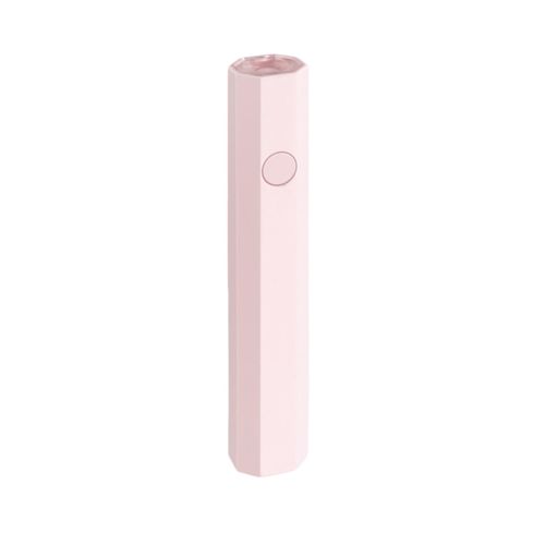 Mini Nails Dryer Lamp Quick Dry Gel Nails Polygonal Pink