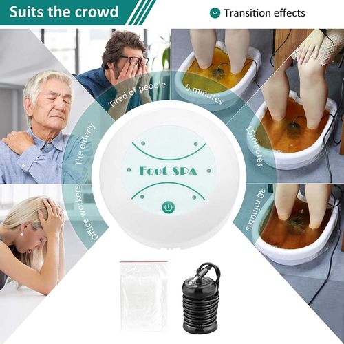 Personal Ionic Detox Foot Basin Bath Spa Cleanse Machine Array Body