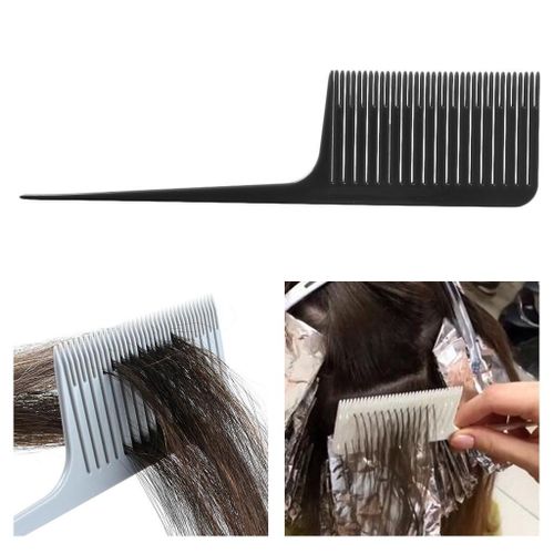 4 X Hair Dye Tint Weave Comb Barber Stylist Highlight