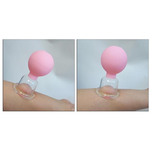 Facial Glass Cupping The-rapy Sets for Professional and Home Type 1