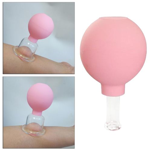 Facial Glass Cupping The-rapy Sets for Professional and Home Type 1